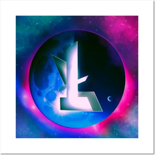 Litecoin Lift-Off Posters and Art